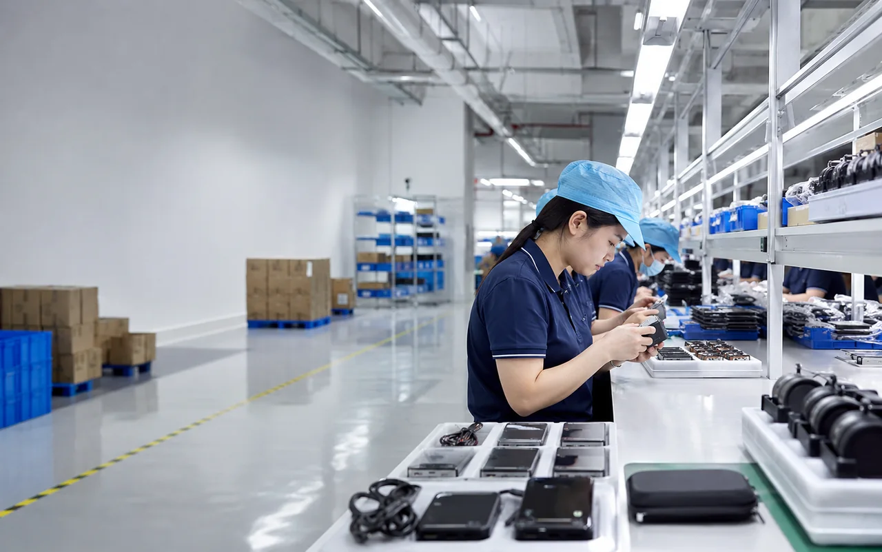 Keku factory assembly and packaging line