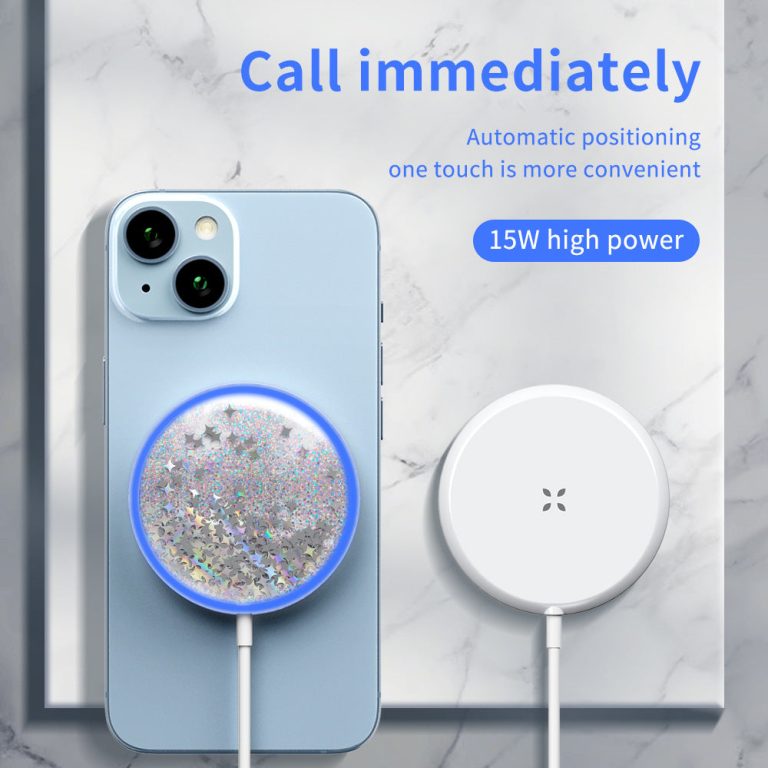 Single Charging Magnetic Wireless Charger-1