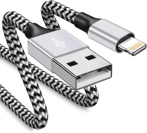OEM/ODM MFi Certified 3A USB Charging Cable with Nylon Braiding