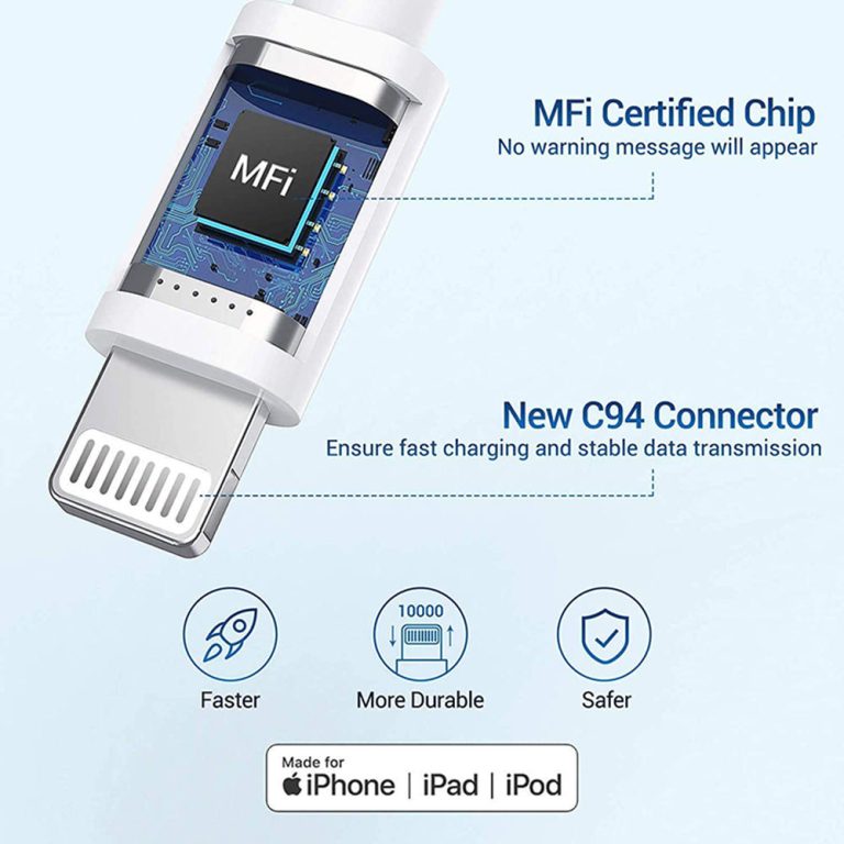MFi Certified Charging Cable For Apple-1