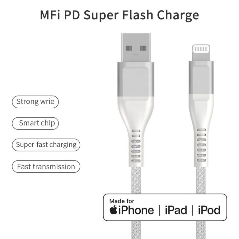 MFi Licensed Accessories Charging Cable-1