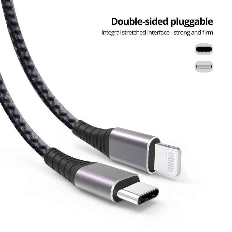 Braided usb c to 8pin c94 cable-1