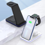 15W 3-in-1 Vertical Wireless Charger Stand-1