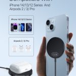 15W Portable Magnetic Wireless Charger-12