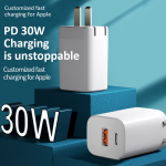 PD30W Fast Charging Dual-Port Charger Head-2