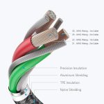 Wholesale MFi Certified Grey Braided Data Cable-4