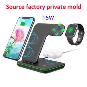 3-in-1 Vertical Wireless Charger