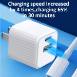 5V3A Mobile Phone Fast Charging Head Charger-7