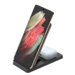 2-in-1 Fast Charging Wireless Charger Foldable Stand-2