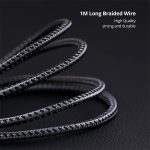 6ft Custom Logo MFi Nylon Braided USB Cable-4