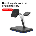 Stand Vertical Multifunctional 15W 3-in-1 Wireless Charger-4