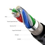 6ft Custom Logo MFi Nylon Braided USB Cable-3