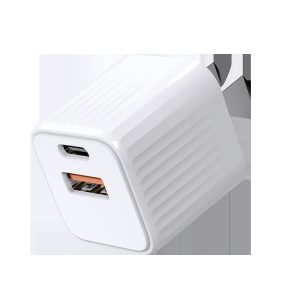 20W Dual Port Fast Charger for Mobile Devices