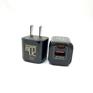 Customized 20W Dual Port Charger with USB and Type-C
