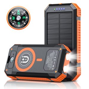 20000mAh Magnetic Solar Power Bank for OEM/ODM Applications