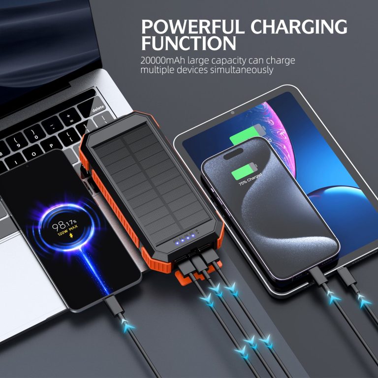 solar power bank 20000mah​-1