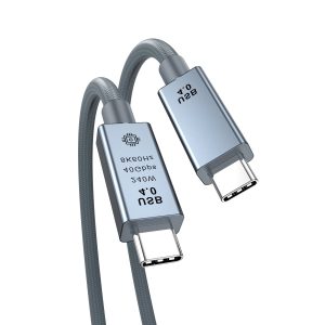 240W USB4.0 USB-C to USB-C Braided Cable