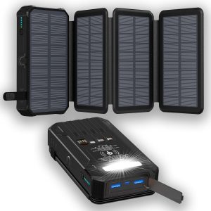 Folding Solar Power Bank – OEM/ODM Solutions for Travel and Outdoor Use