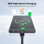 60W USB C to USB C PVC Cable-14