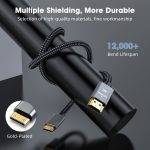 18Gbps HDMI Cable Braided Cable-6