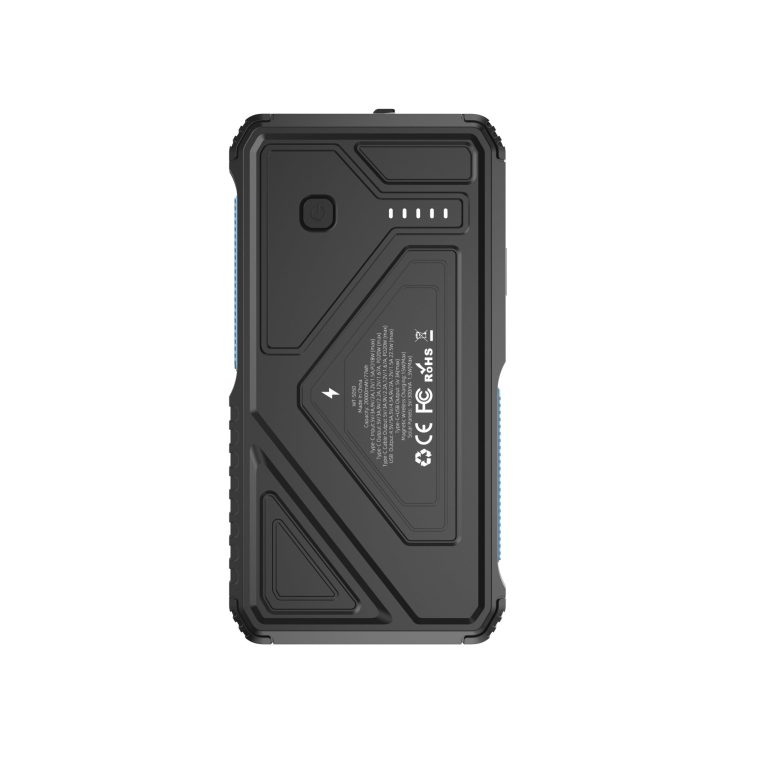 20000mAh Solar power bank with built-in charging cable-1