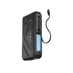 20000mAh Solar power bank with built-in charging cable-8