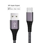 6ft Custom Logo MFi Nylon Braided USB Cable-6