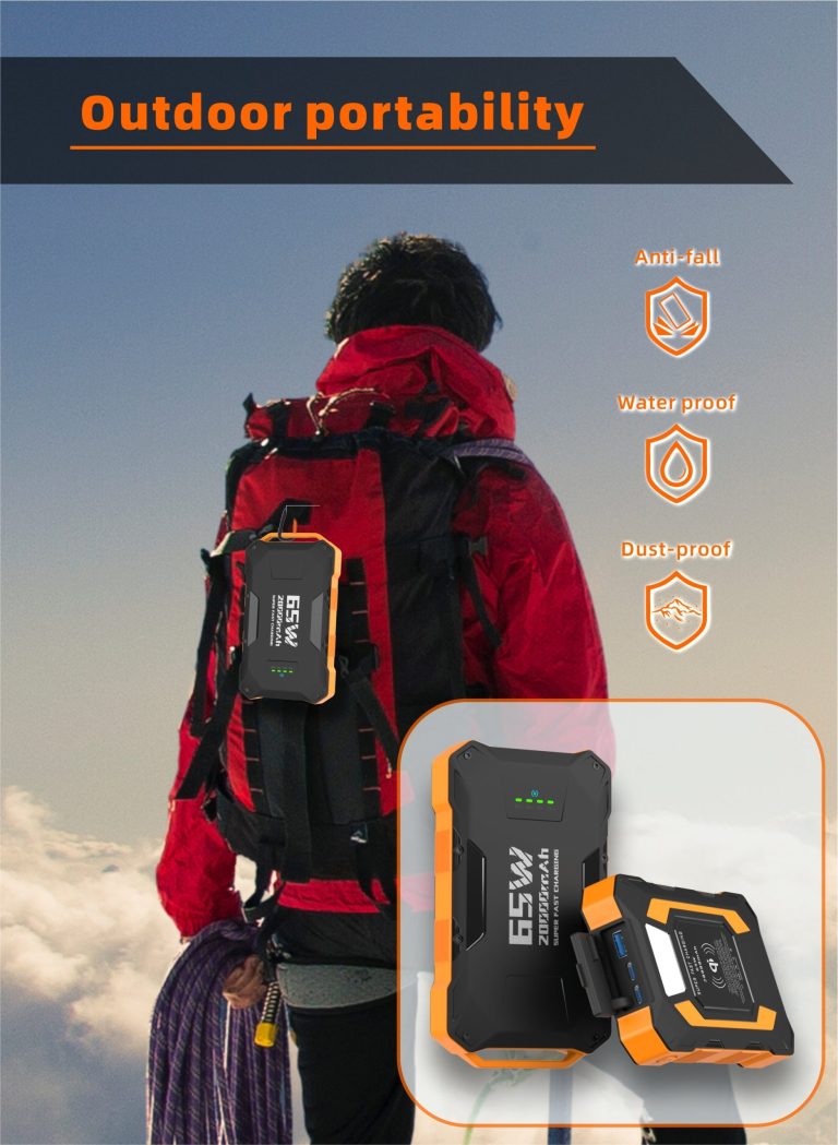 20000mah power bank how many charges​-1