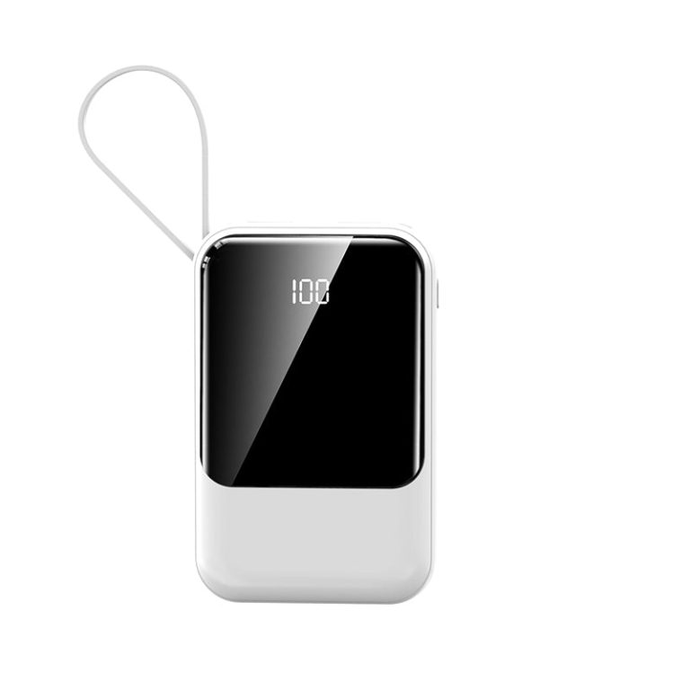 10000mAh Power Bank with Built-in Cable-1