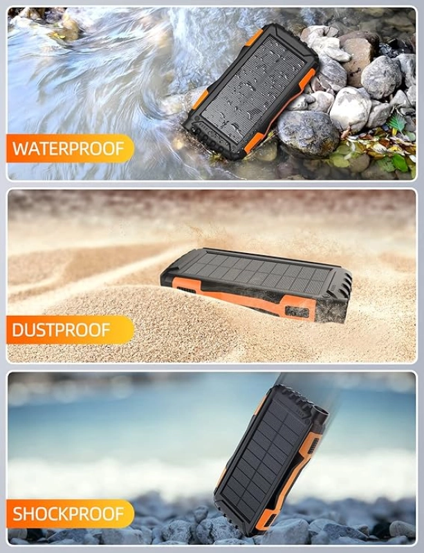solar 10000mah power bank​-1
