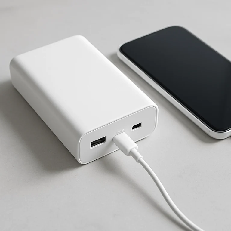 power bank white