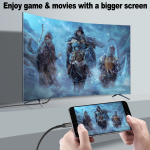 Professional USB-C to HDMI 4K Adapter Cable for High-Definition Connectivity