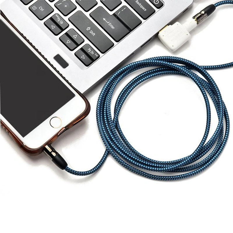 3.5mm audio cable for identifying the plug and contacts