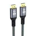 Keku DP 2.1 16K DisplayPort Cable – Nylon Braided with 1M, 2M, 3M Lengths