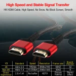 HDMI to HDMI Cable for 4K@60Hz Applications