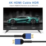 HDMI to HDMI Cable for 4K@60Hz Applications
