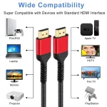 HDMI to HDMI Cable for 4K@60Hz Applications