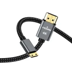 Mini HDMI to HDMI Cable Supporting 4K@60Hz Video