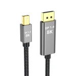 Mini DisplayPort to DP 1.4 Cable with Nylon Braiding