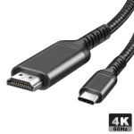 USB Type-C to HDMI Cable for 4K@60Hz Video | OEM/ODM Options