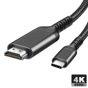 USB Type-C to HDMI Cable for 4K@60Hz Video | OEM/ODM Options