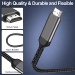 USB Type-C to HDMI Cable for 4K@60Hz Video | OEM/ODM Options