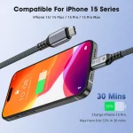 USB4 Cable for OEM/ODM Solutions: 240W PD 3.1 EPR and 40Gbps Data Transfer