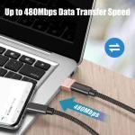 Zinc Alloy USB 2.0 to USB-C OTG Adapter for OEM and Bulk Applications