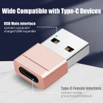 Zinc Alloy USB 2.0 to USB-C OTG Adapter for OEM and Bulk Applications