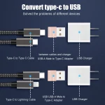 Zinc Alloy USB 2.0 to USB-C OTG Adapter for OEM and Bulk Applications