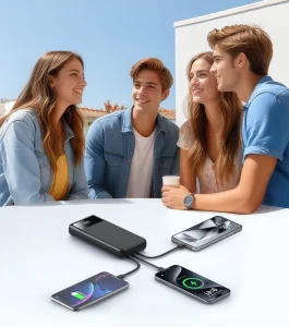 Power bank inspected before charging and storage