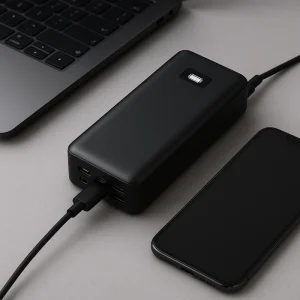 100W USB-C power bank output profile and capacity checks