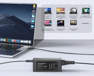 USB-C Chromebook charger and cable