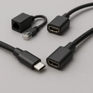 USB, HDMI and Ethernet cable extension methods